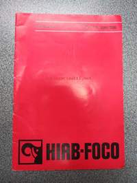 Hiab-Foco TIPP TS 200/300 handbok -käyttöohjekirja ruotsiksi