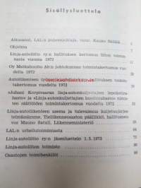 Linja-autoliitto ry Vuosikirja 1973