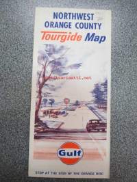 Northwest Orange County - Gulf Tourgide Map -kartta