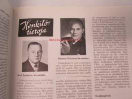 Suomen Autolehti 1957 nr 1 tammikuu, sis. mm. seur. artikkelit / kuvat / mainokset; Vendelin &amp; Knuutila 30-vuotias, katso sisältö kuvista tarkemmin.