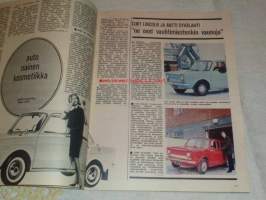 Autojen maailma 1965 nr 1 osoitteeton julkaisu autotietoa joka kotiin, Simcat