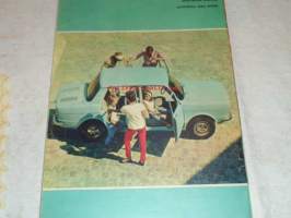 Autojen maailma 1965 nr 1 osoitteeton julkaisu autotietoa joka kotiin, Simcat
