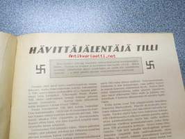 Hurtti Ukko 1940 nr 4 syyskuu - Suomen sodan 1939-1940 sankaritarinoita, sis. mm. seur. artikkelit; Kunniamerkki Frithiof Rautjärvi, Tapsia - tapsia JR65