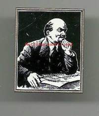 Lenin  - lukkoneulamerkki  rintamerkki