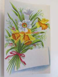 Kukkakorttisarja II, 10 kpl postikortit kukkakortti (käyttämättömät)