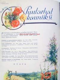 Oma Koti 1934 nr 1-13 -puolivuosikerta - kansikuvitus Martta Wendelin