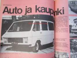 Moottori-Motor 1973 nr 5, sisältää mm. seur. artikkelit / kuvat / mainokset; HM Keisarin juna, Auto ja kaupunki, Ilmajäähdytys kuorma-autossa, Suomalainen