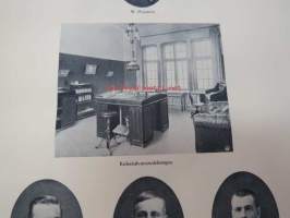 Album av vilket... i konstnärligt ytstyrel...tjänstemän i firman Hackman &amp; Co överräckts åt Kommerserådet W. Hackman 1.1.1916 - Kuvakokoelma, jonka