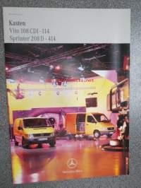 Mercedes-Benz Kasten Vito 108 CDI-114, Sprinter 208 D - 414 -myyntiesite