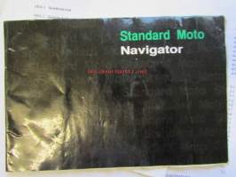 MotoNavigator NAF 50 Käyttöohjekirja, huoltovihko, varaosaluettelo
