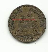 Ranska 1 Franc 1922  kolikko