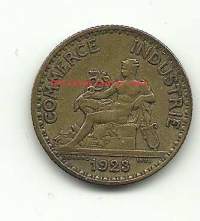 Ranska 1 Franc 1923  kolikko
