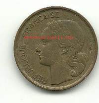 Ranska 20 Francs  1951  kolikko