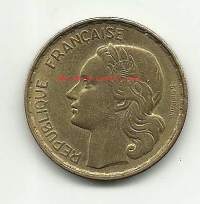 Ranska 50 Francs  1953  kolikko