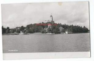 Naantali, Kultaranta  - paikkakuntapostikortti kulkenut