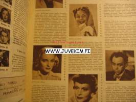 Elokuva-Aitta 1952 nr 8 (kannessa Elisabeth Sellars, Einar Englund,  Leena Häkinen, Brandon uudet kasvot, mainos Kaikkien naisten monni