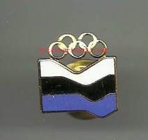 Viro Olympiahakukomitean pinssi   - pinssi rintamerkki