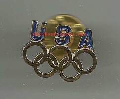USA Olympiahakukomitean pinssi   - pinssi rintamerkki