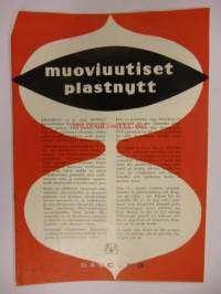 Muoviuutiset ,Plastnytt 1955 / 3
