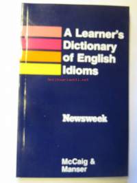 A Learner`s dictionary of English Idioms- Opiskelijan tietosanakirja Englannin sanonnoista
