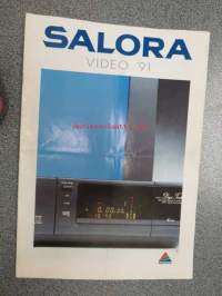Salora video 1991 -myyntiesite