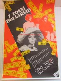 7 tonni dollareid -neuvosto-eestiläinen elokuvajuliste -movie poster