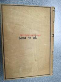 Maailma 1921 (5. ja 6. sidos) - Kirjallinen aitta -erittäin monipuolinen kuukausijulkaisu sidottuna, tunnettujen kirjoittajien ja kuvittajien laadukasta jälkeä