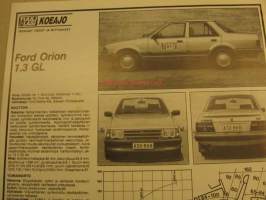 Ford Orion vm. 1983 koeajo Tuulilasi