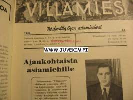 Villamies 1950 nr 3-4