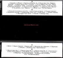 Light Classical Music Europe - Kevyttä klassista.  4 C-kasettia boksissa. Katso sisällysluettelo kuvista