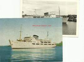 Aallotar laivapostikortti , laivakortti kulkematon 2 kpl Uudempi S/S Aallotar oli liikenteessä 1952&amp;#8211;1973, vuodesta 1971 lähtien nimellä Bore II. Aallotar