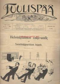 Tuulispää 1904 nr 3 / Tuulispää oli Suomessa vuosina 1903&amp;#8211;1957 ilmestynyt pilalehti.