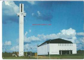 Seinäjoki Lakeuden Risti  - kirkkopostikorttikortti  paikkakuntapostikortti kulkematon