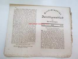 Ecclesiatikt Intelligensblad till Åbo Tidningar - 1839 nr 6 - Juni - lehden yhteydessä liitteenä ilmestynyt &quot;uskontotieteellinen&quot;? (sarja)julkaisu