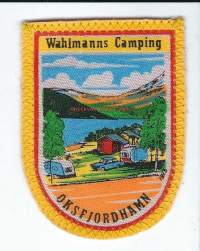 Wahlmanns Camping Oksjordhamn - hihamerkki matkailumerkki