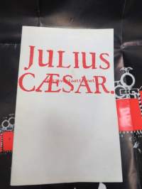 Royal Shakespeare Company - Julius Caesar -näytelmän mainosjuliste ja ohjelma / esite