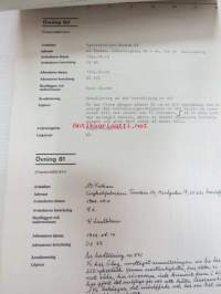 Lärobok i maskinskrivning -konekirjoituksen oppikirja, ruotsinkielinen