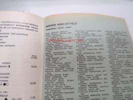 Harvialan taimitarha tuoteluettelo syksy 1967 - kevät 1968