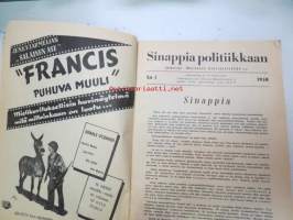 Sinappia politiikkaan 1950 nr 1 - Helsingin Kansalliseura
