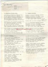 Laulun sanoja moniste 14.5.1946 / 22 sivua -tarkastettu