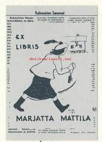 Marjatta Mattila  - Ex Libris