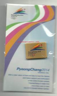 PyeongChang 2014  Canditate City 2018 olympia pinssi, avaamaton pakkaus - pinssi rintamerkki / Olympiakisat keskittyvät yhden kaupungin ympärille ja niiden