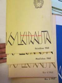 Kylkirauta 1955-71 vuosien lehtiä 38 kappaletta - kadettikunta lehti