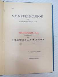 Nyländska Jaktklubben Mönstringsbok