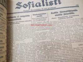 Sosialisti 1923 -lehden vuosikerta