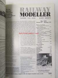 Railway Modeller for the average enthusiast 1982 may
