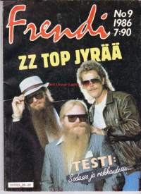 Frendi  9/1986. ZZ Top jyrää! Testi: Sodassa ja rakkaudessa