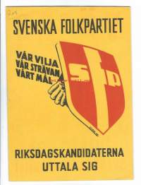 Riksdagskandidaterna 1948