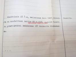 Rangaistusluettelo, tehty L:n ja J:n pitäjien käräjäkunnan kihlakunnanoikeudessa vuonna 1930 Martti Johannes Viitala - ensikertainen törkeä varkaus,