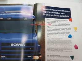 Scania osamaksusopimus -esite